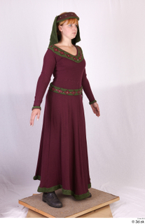  Photos Woman in Historical Dress 79 17th century a pose historical clothing whole body 0008.jpg